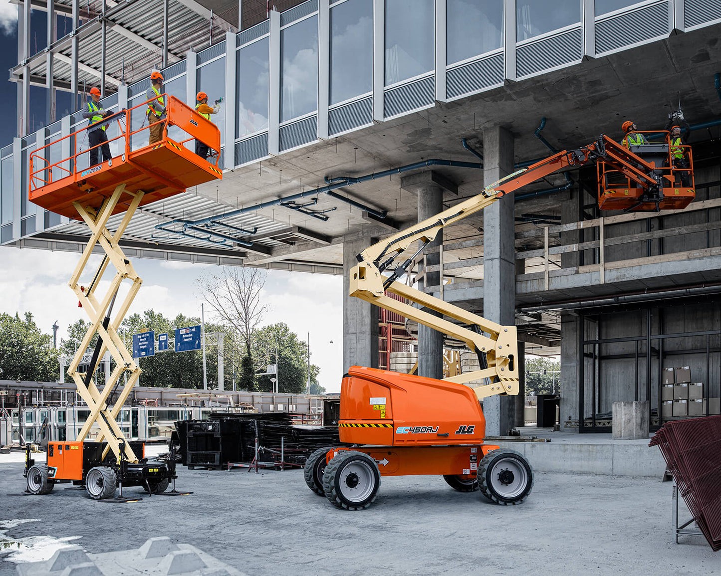 JLG ERT2669 Saxlift utomhus batteri