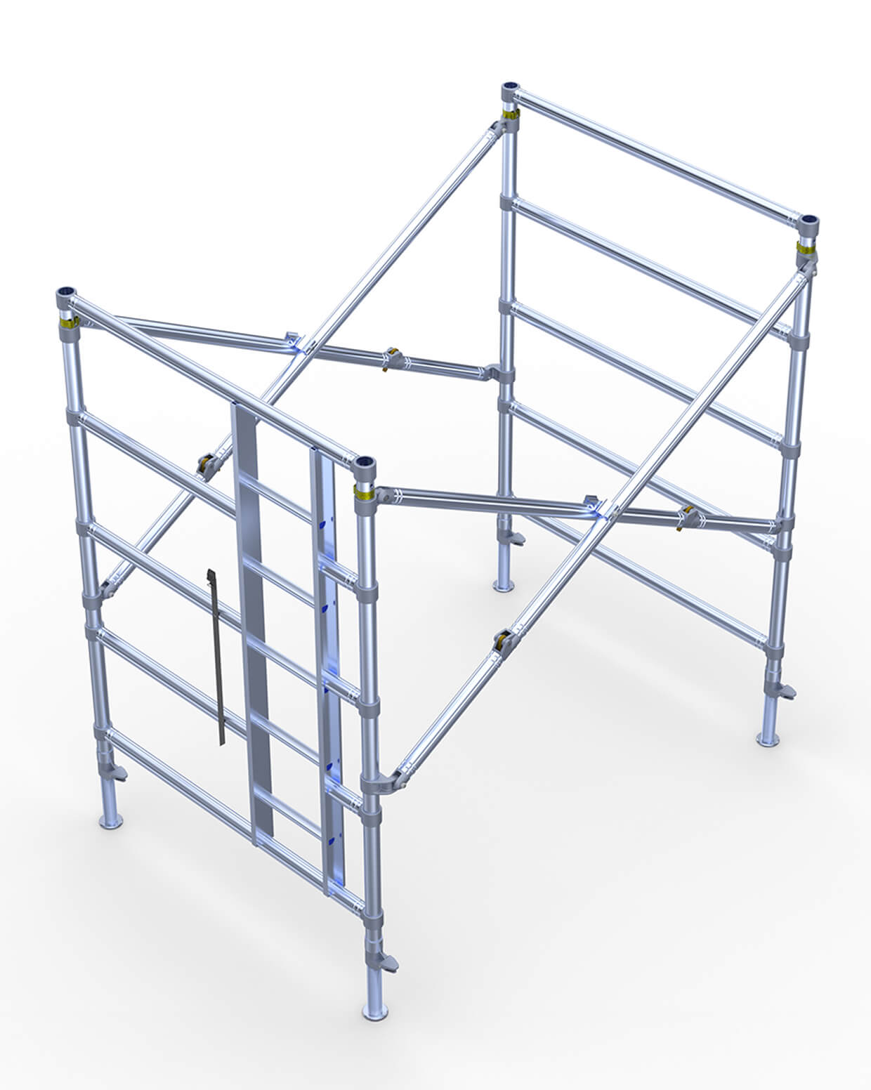 Instant Zip-Up VX/Click-Up underdel 1,30x2,00m med stege