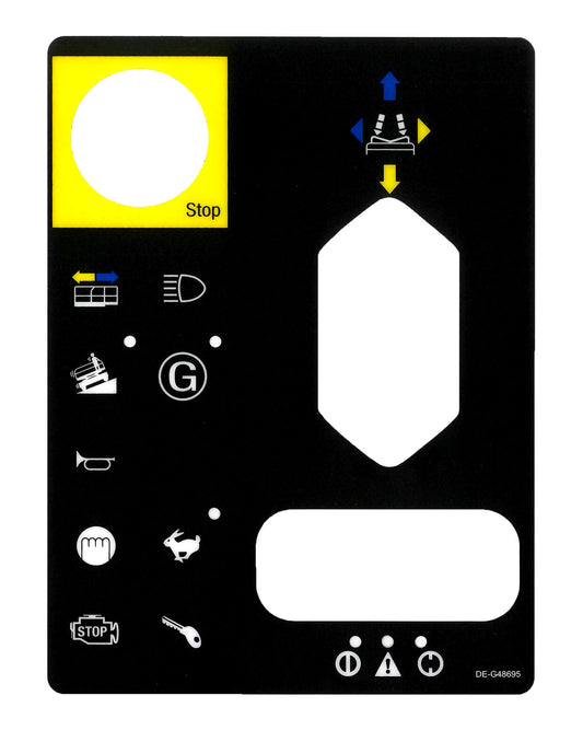 Dekal Övre Körbox (GE-48695)