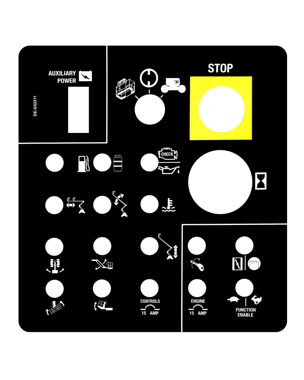 Dekal Övre Körbox (GE-52511)