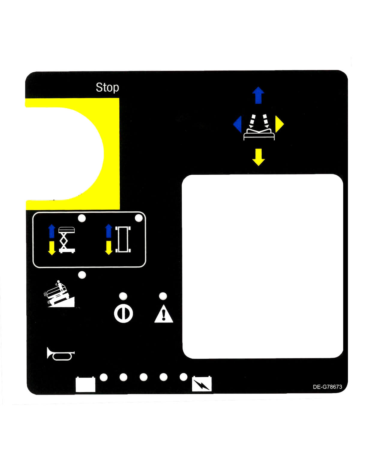 Dekal Övre Körbox (GE-78673)