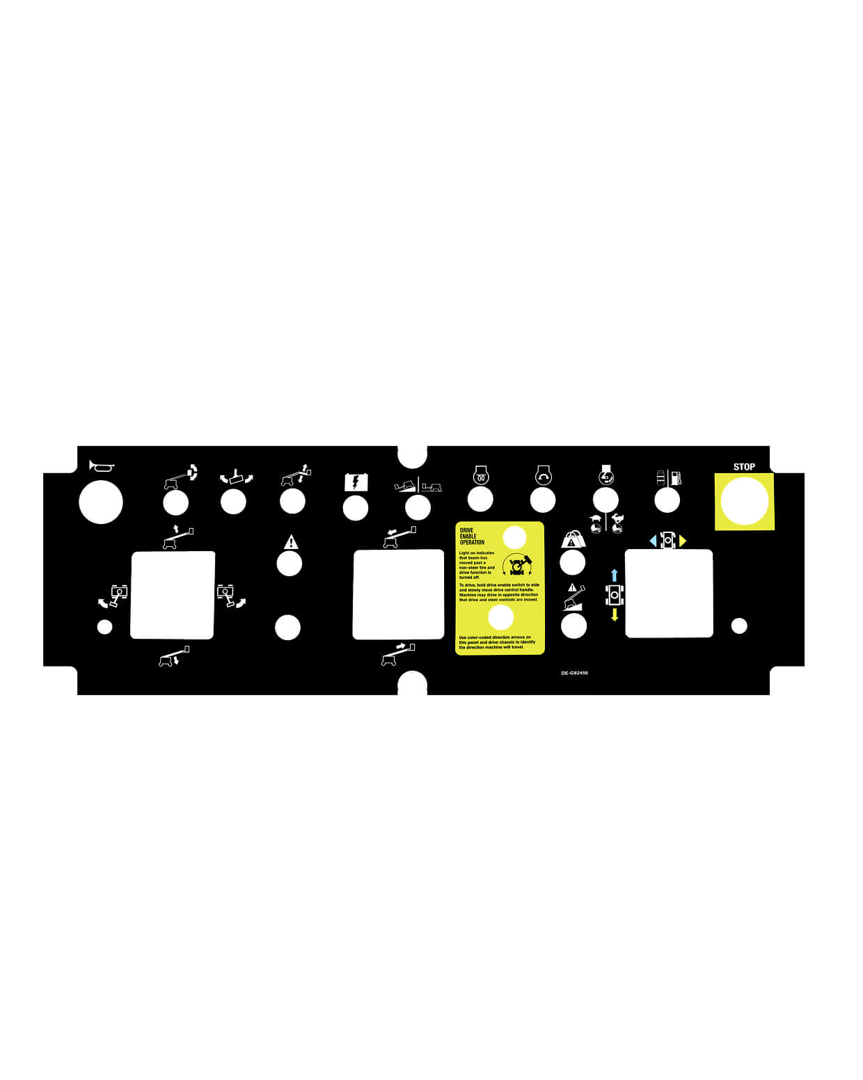 Dekal Övre Körbox (GE-82456)