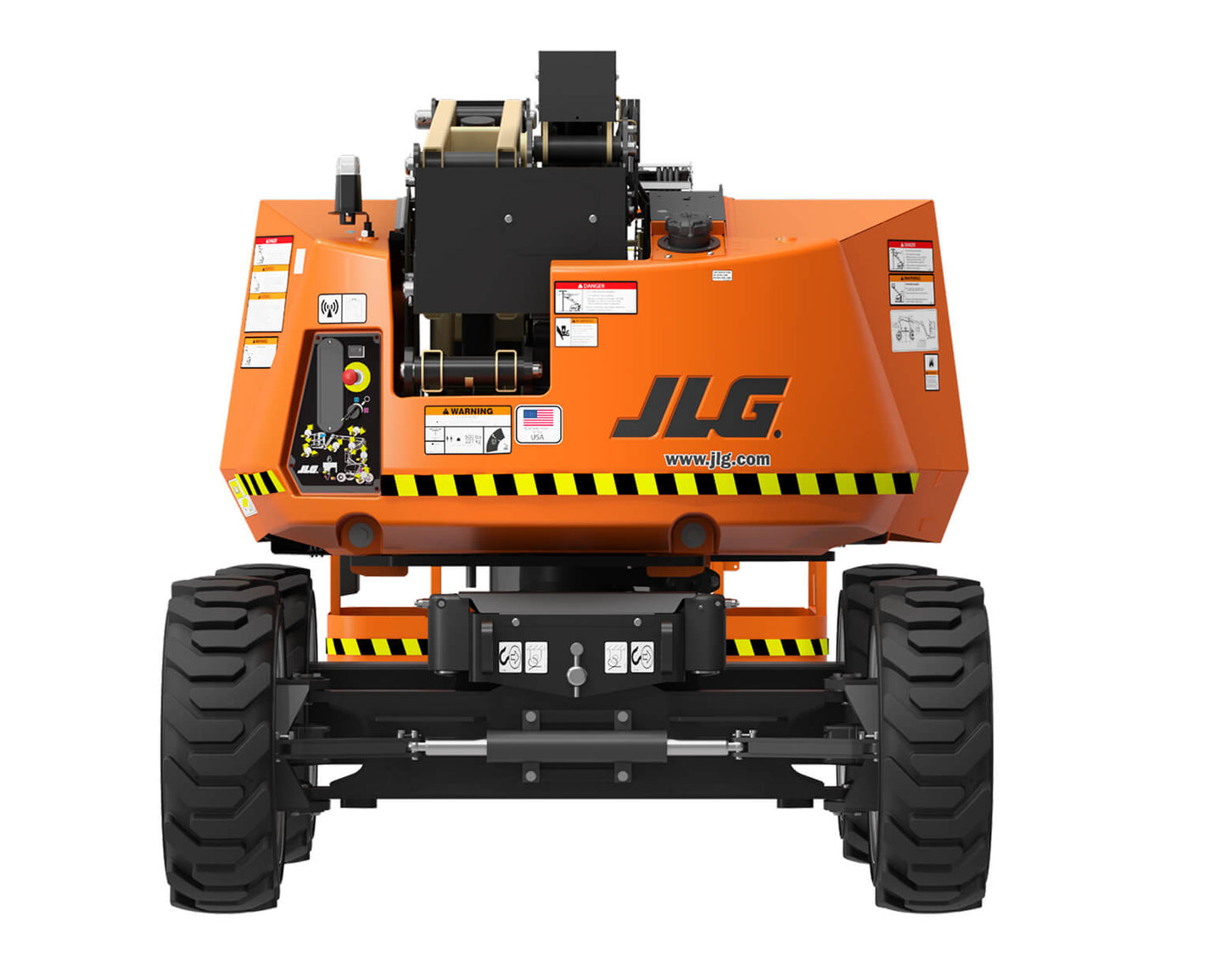 JLG 340AJ Bomlift vikbom utomhus diesel