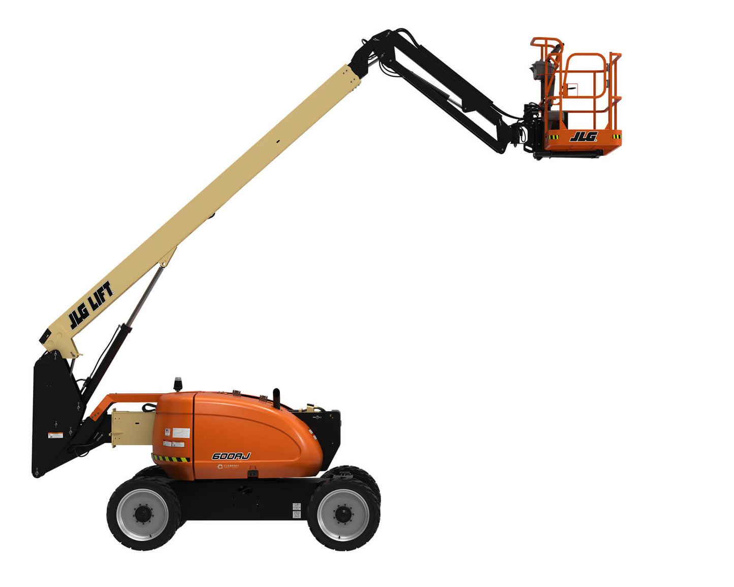 JLG 600AJ Bomlift vikbom utomhus diesel