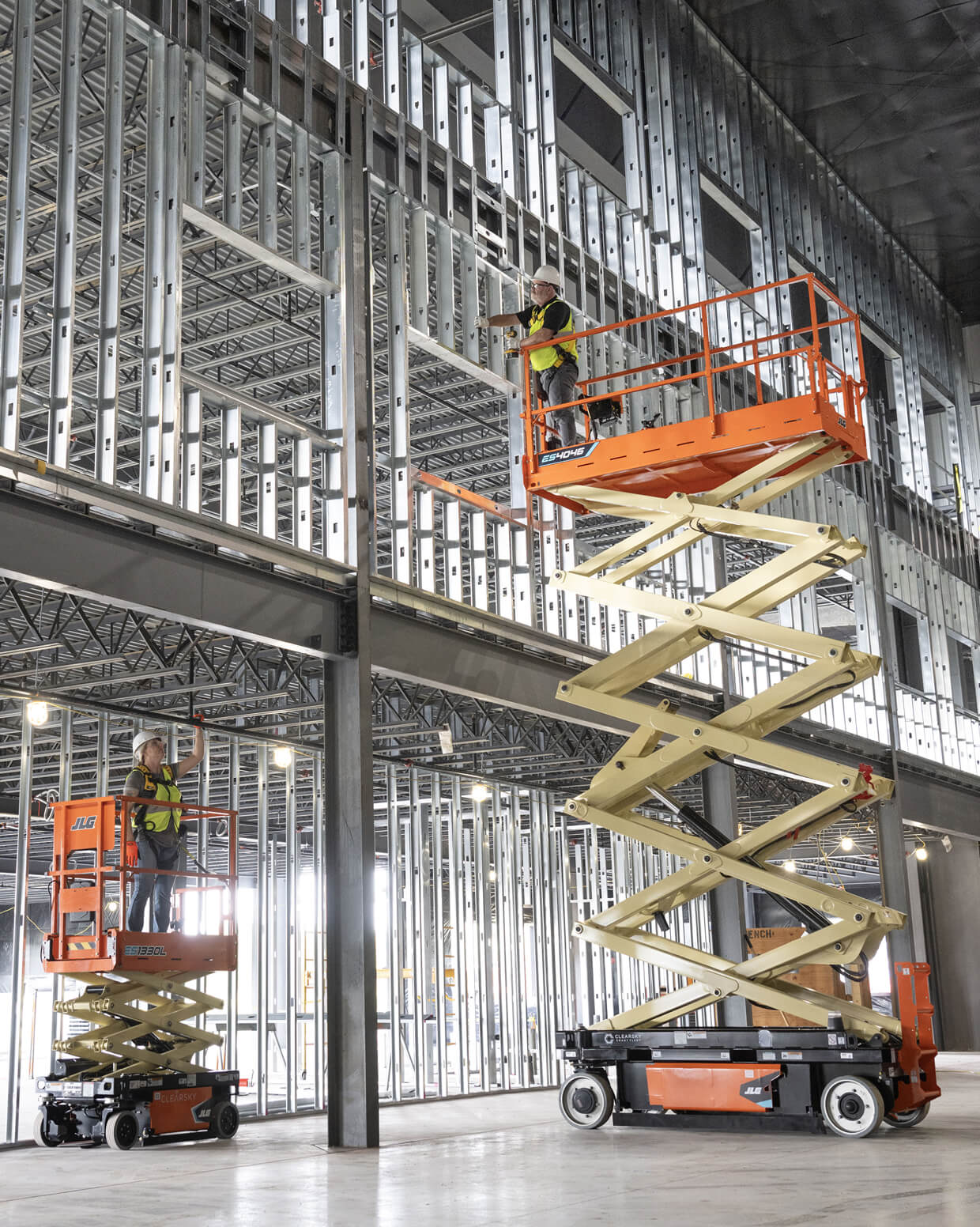 JLG ES1330L Minisaxlift eldrift