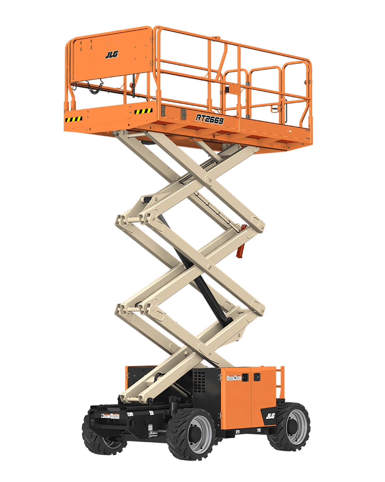 JLG RT2669 Saxlift utomhus diesel