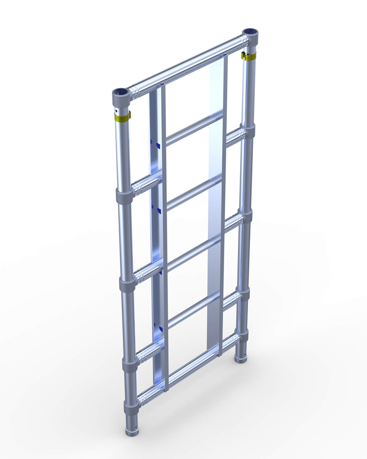 Instant Zip-Up Underdel 4-pinn 0,75x1,65m med stege
