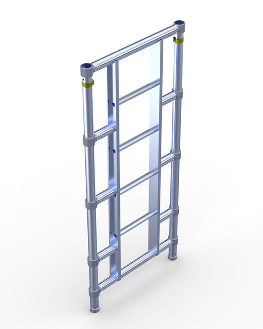 Instant Zip-Up Underdel 4-pinn 0,75x1,65m med stege