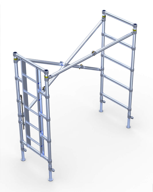 Instant Zip-Up VX/Click-Up underdel 0,75x2,00m med stege