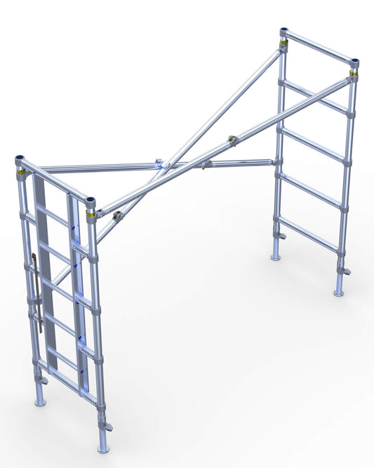Instant Zip-Up VX/Click-Up underdel 0,75x2,50m med stege