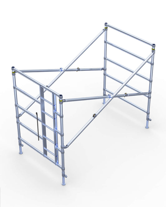 Instant Zip-Up VX/Click-Up underdel 1,30x2,50m med stege